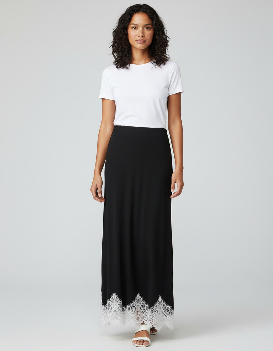 Jupe Longue Ajustée