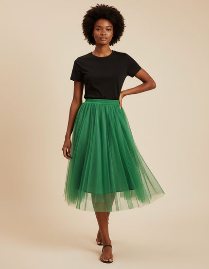 Jupe Longue Verte Mariage