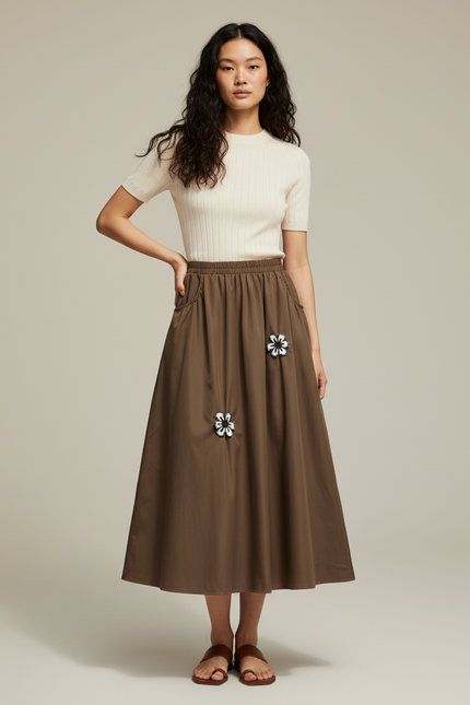 Jupe Longue Marguerite