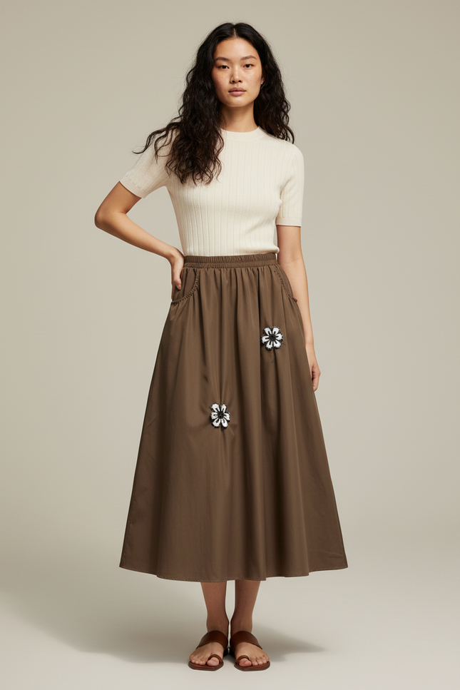 Jupe Longue Marguerite