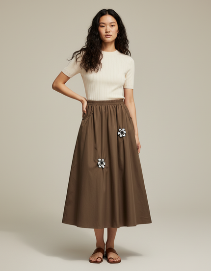 Jupe Longue Marguerite