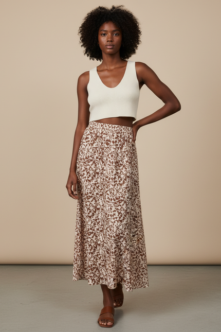 Jupe Longue Fluide Pour Petite