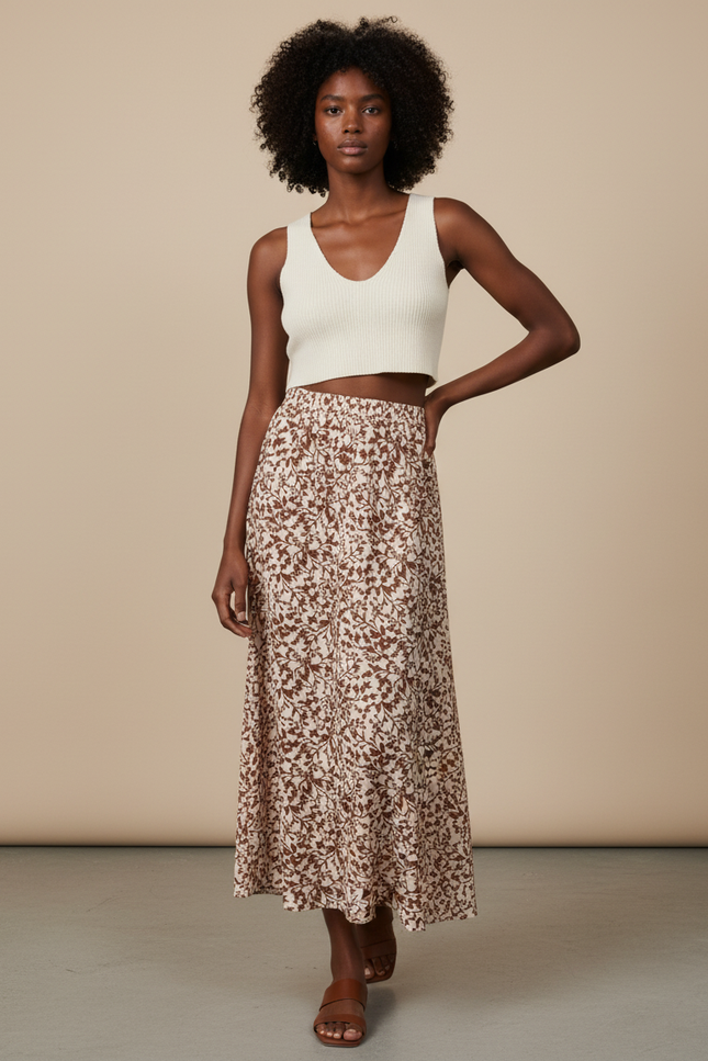 Jupe Longue Fluide Pour Petite