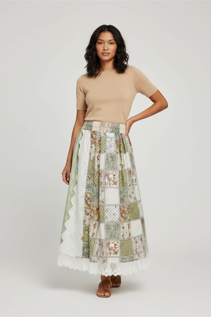 Jupe Provençale Longue