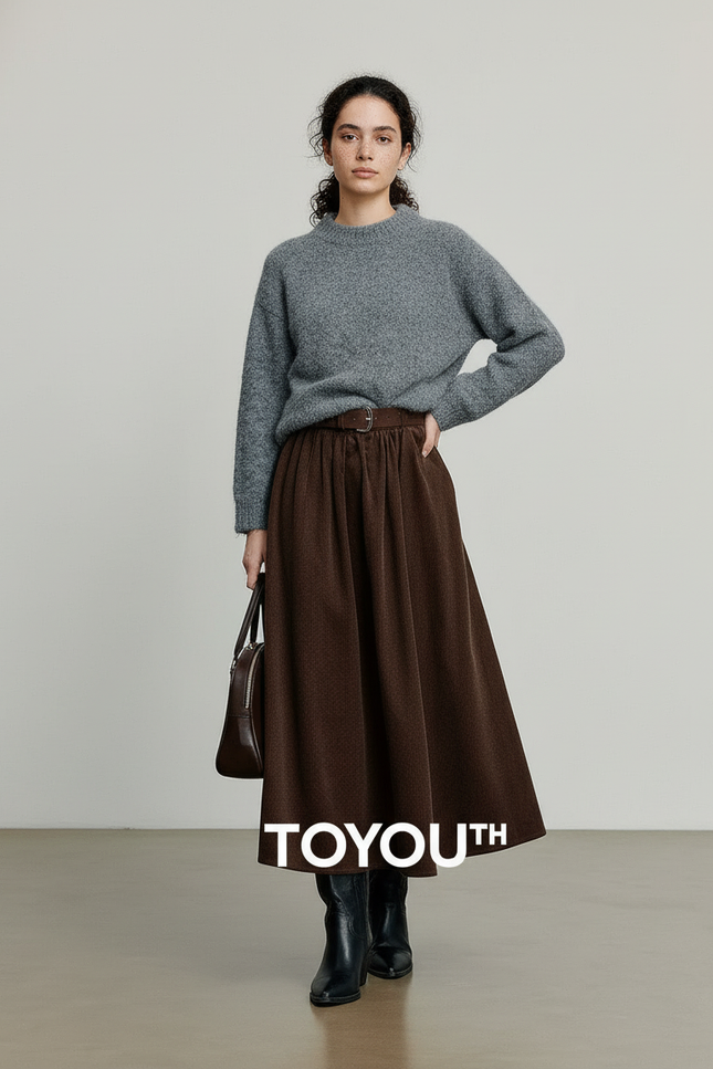 Jupe Parapluie Longue