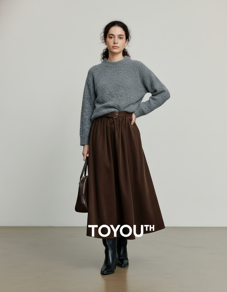 Jupe Parapluie Longue