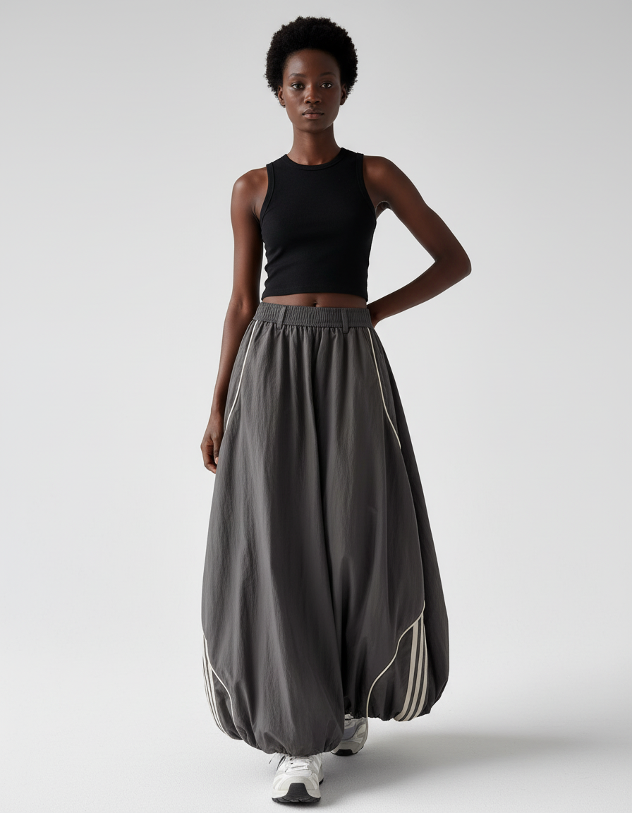 Jupe Parachute Longue
