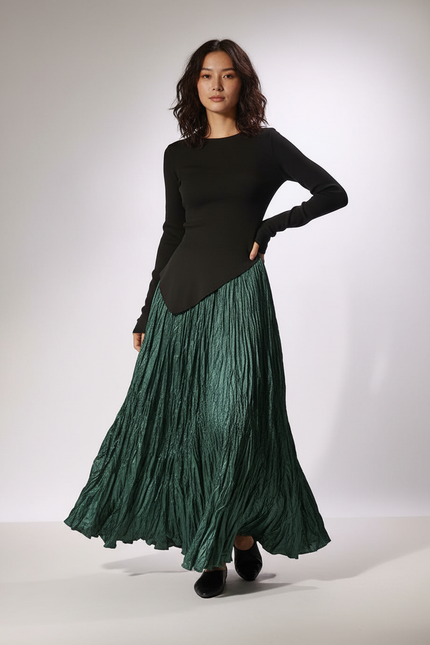 Jupe Plissée Longue Hijab