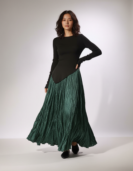 Jupe Plissée Longue Hijab