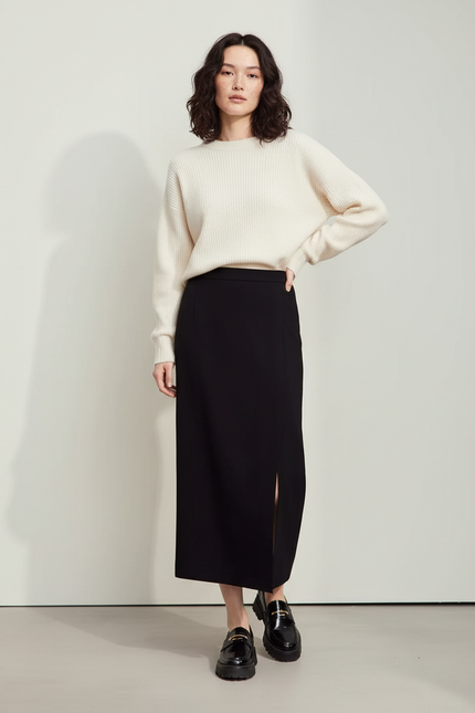 Jupe Longue Fendue Hiver