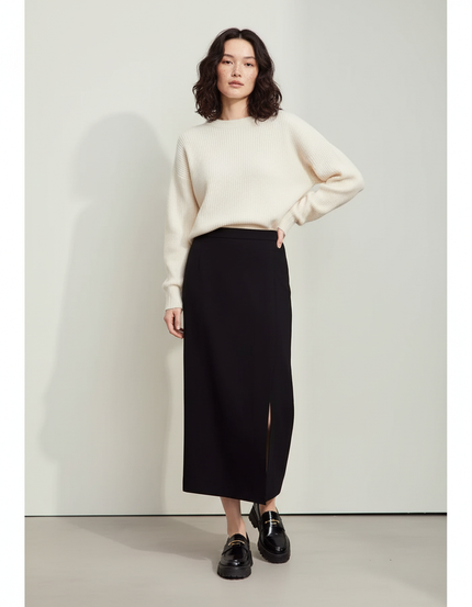 Jupe Longue Fendue Hiver