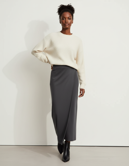 Jupe Longue Droite Portefeuille