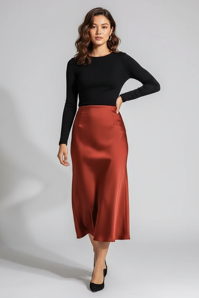 Jupe Longue Fourreau