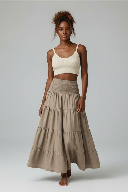 Jupe Paysanne Longue