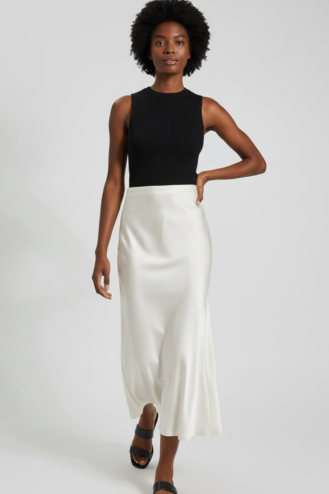 Jupe Longue Écru