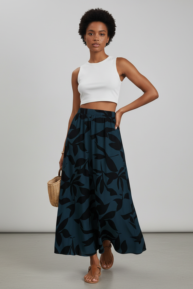 Jupe Longue Tropicale