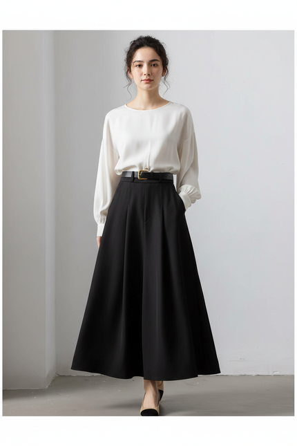 Jupe Longue Demi Cercle