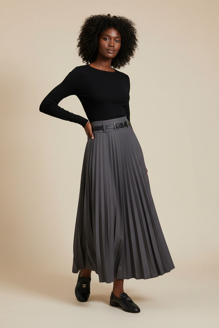 Jupe Plissée Longue Mariage