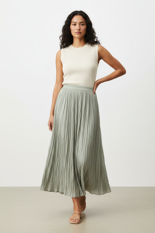 Jupe Longue En Lyocell