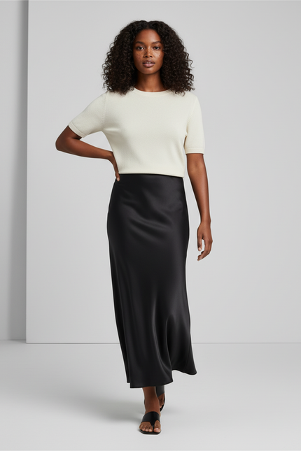 Jupe Longue Femme Noire