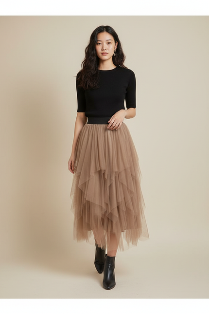 Jupe Longue Froufrou