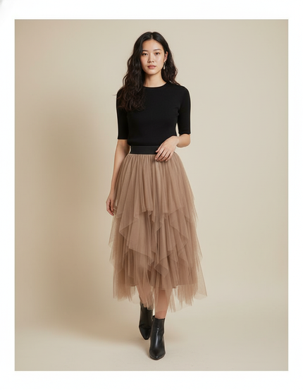 Jupe Longue Froufrou