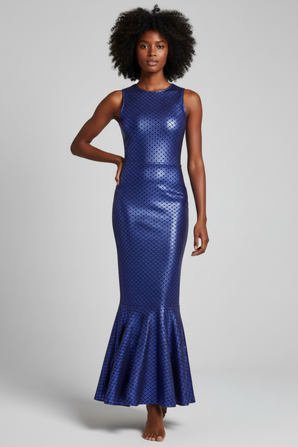 Jupe Longue Sirène Brillante Élégante