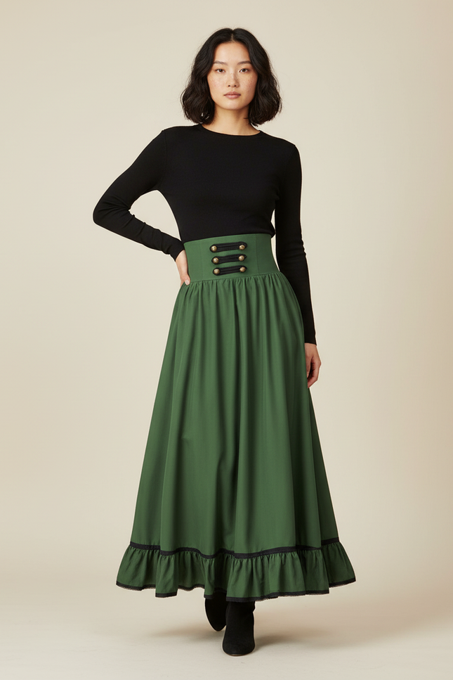 Jupe Longue Militaire