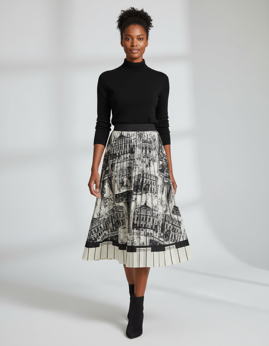 Jupe Longue Made In Italy