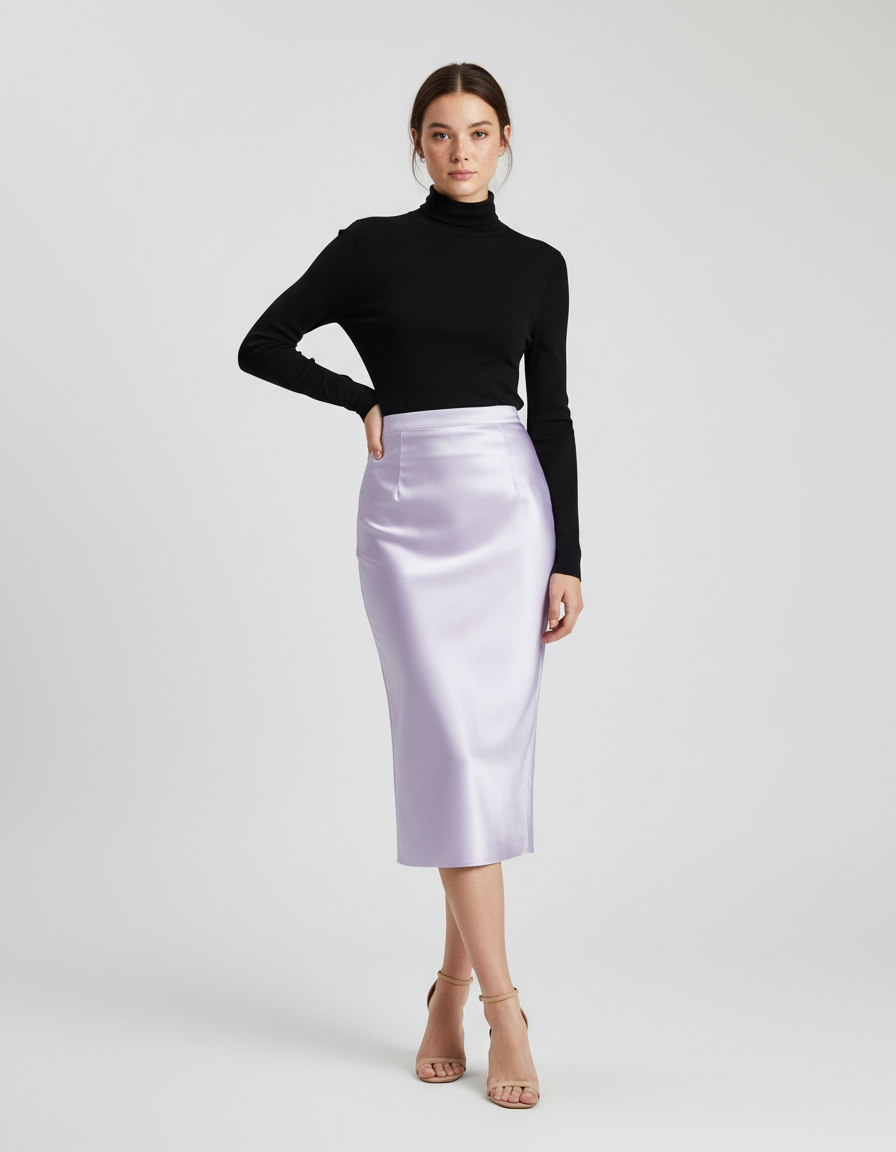 Jupe Femme Mi-Longue