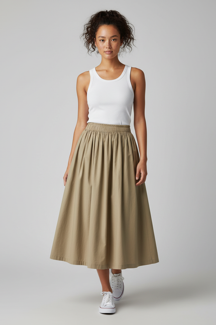 Jupe Longue Cloche