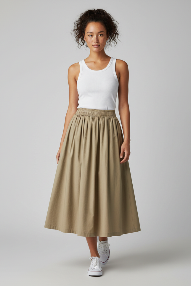 Jupe Longue Cloche