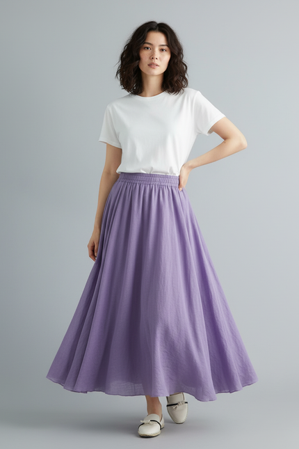 Jupe Longue Coton Bohème