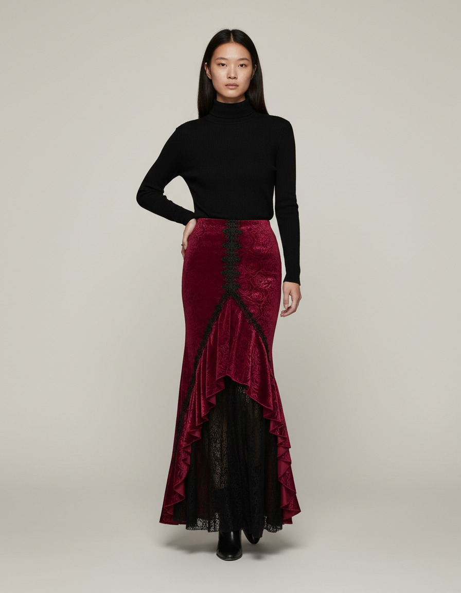 Jupe Longue Medievale