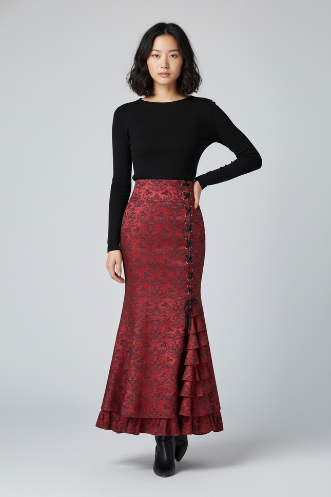 Jupe Longue Gothique