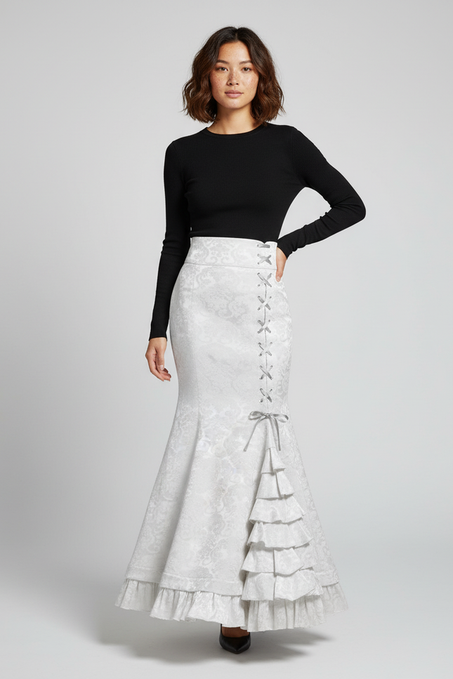 Jupe Longue Trompette