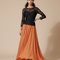 Jupe Longue Orange