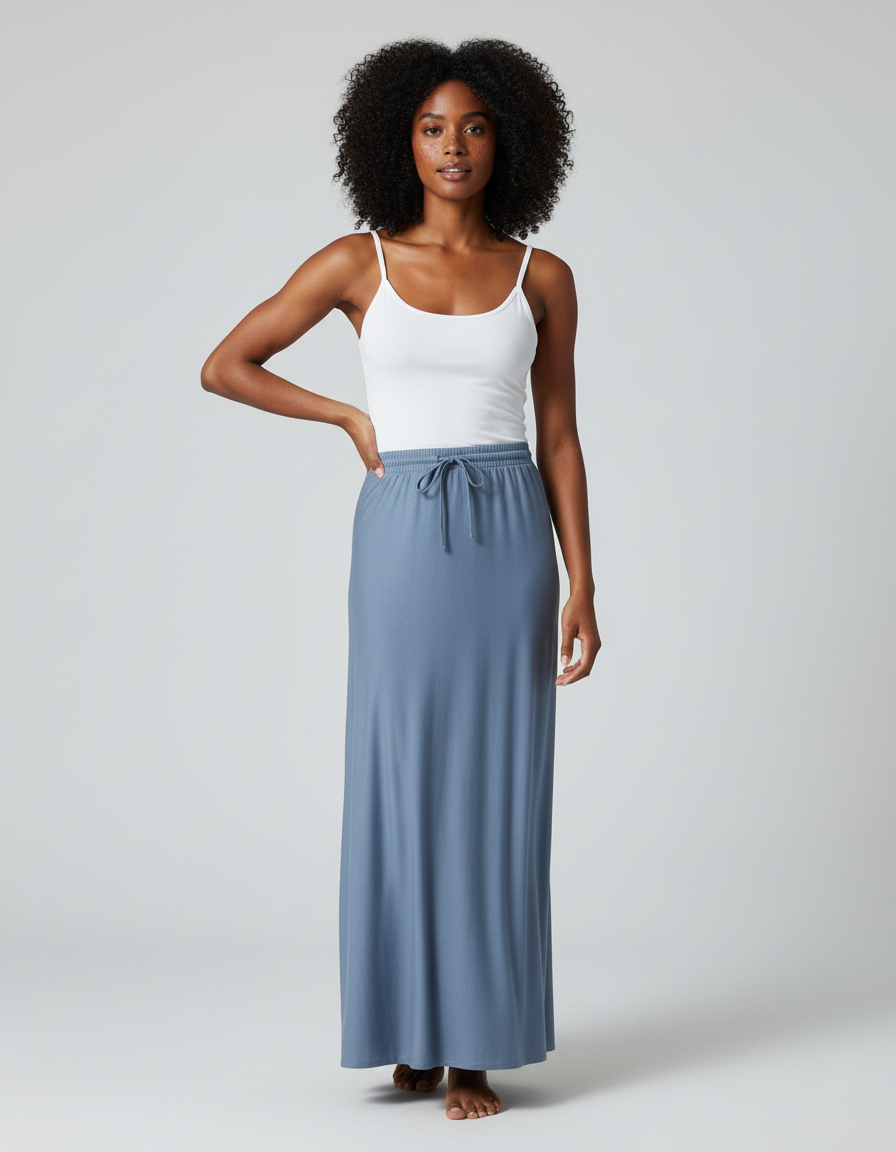 Jupe Longue Jersey Femme