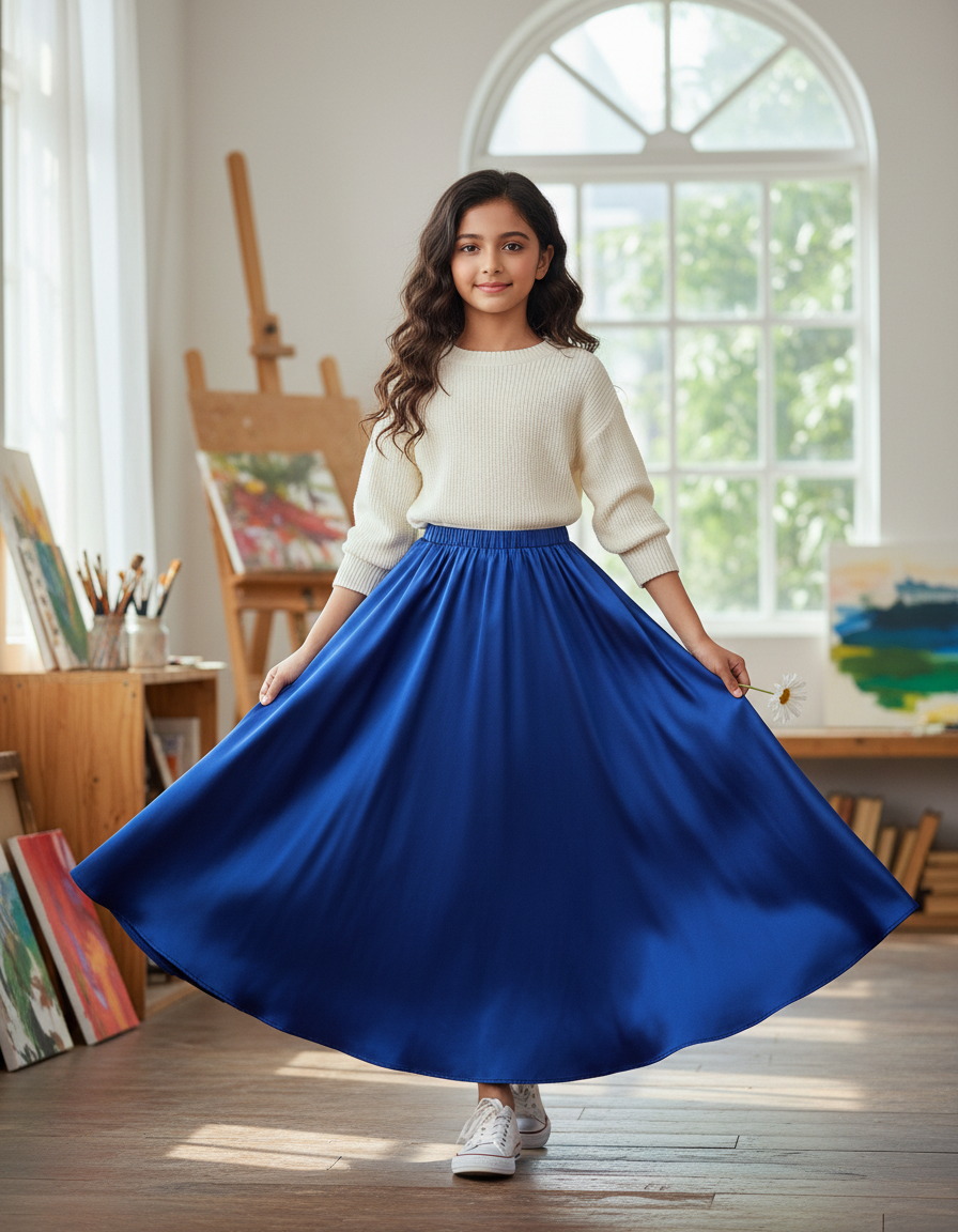 Jupe Longue Enfant Fille