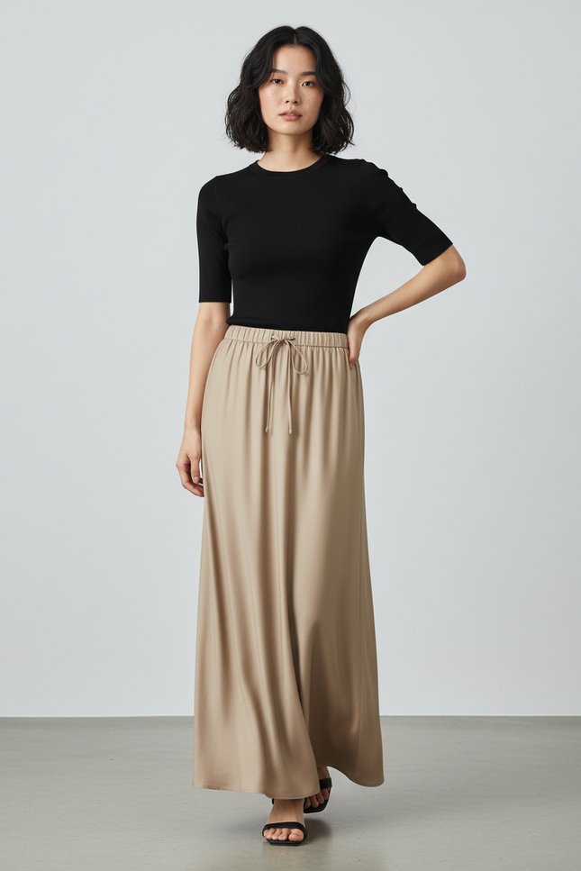 Jupe Longue Fluide Automne