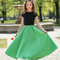 Jupe Longue Verte