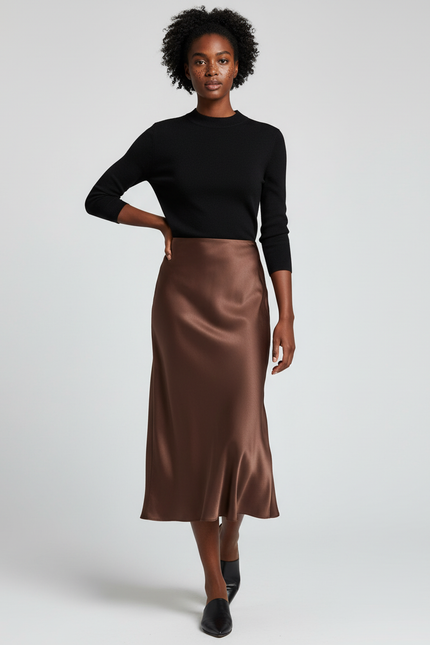 Jupe Longue Femme Fluide