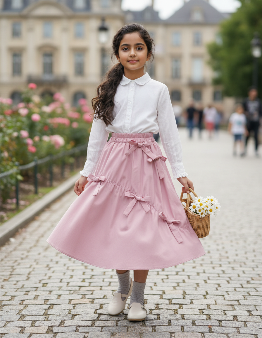 Jupe Ecoliere Longue