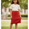 Jupe Longue Rouge