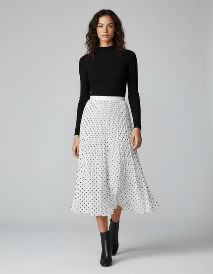 Jupe Longue Mousseline De Soie