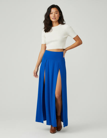 Jupe Longue Femme Avec Fente