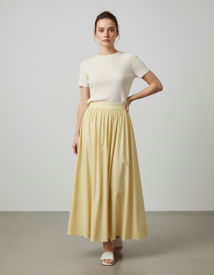 Jupe Longue Vintage Taille Haute