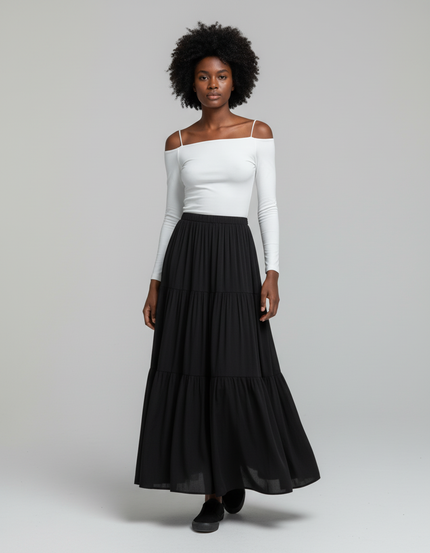 Jupe Longue Noire Tenue