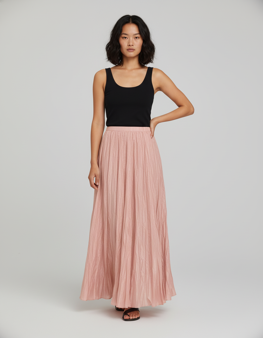 Jupe Longue Pastel