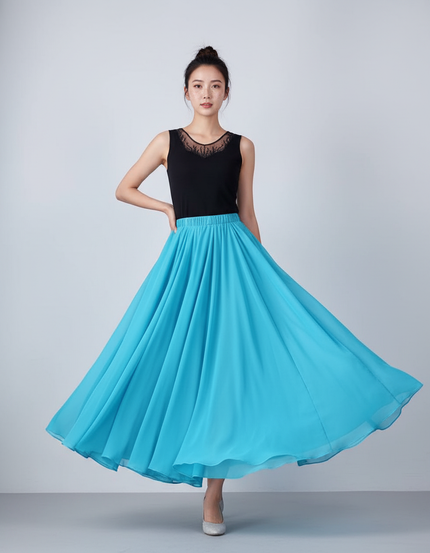 Jupe Longue Danse Contemporaine